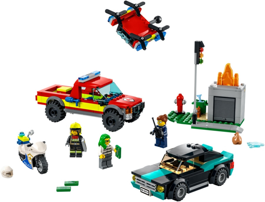 Конструктор Lego Fire Rescue and Police Chase 60319