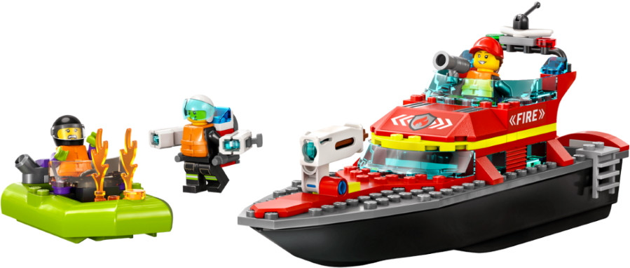 Конструктор Lego Fire Rescue Boat 60373
