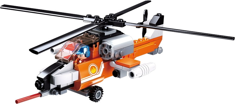 Конструктор Sluban Fire Brigade Helicopter M38-B0667D