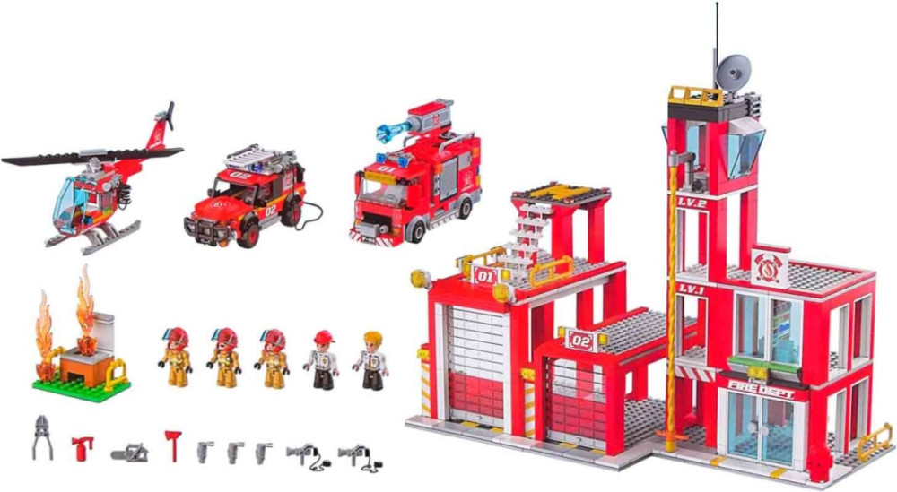 Конструктор Zuru Fire Adventure 83165