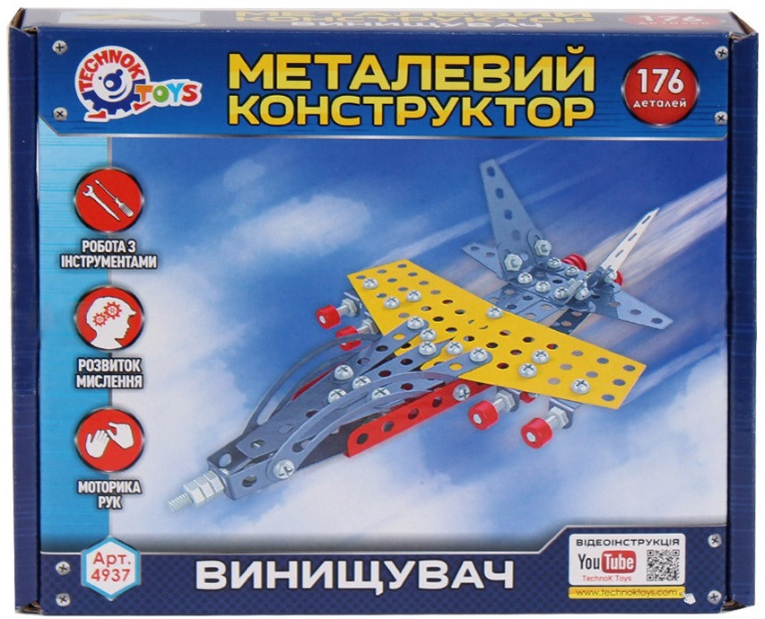 Конструктор Tehnok Fighter 4937