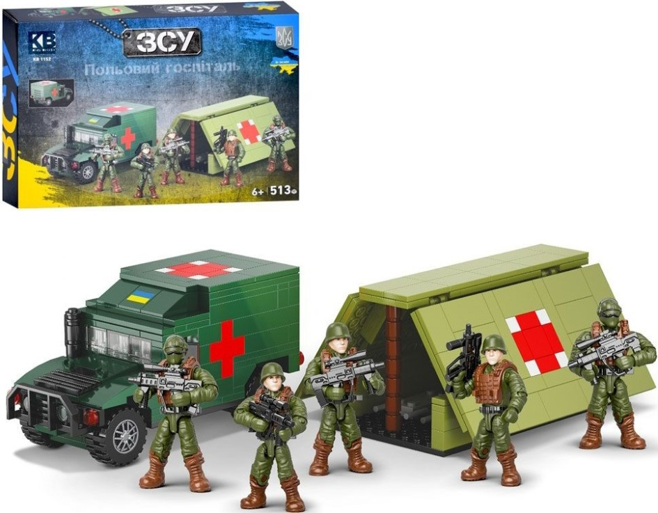 Конструктор Limo Toy Field Hospital KB-1152