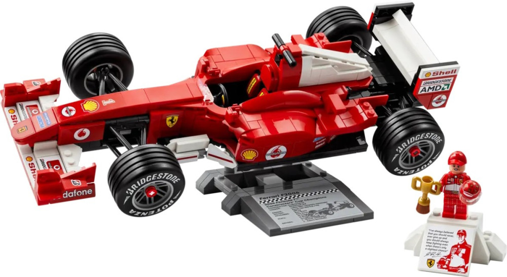 Конструктор Lego Ferrari F2004 and Michael Schumacher 11375