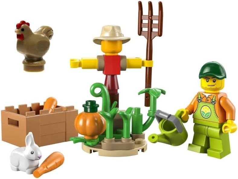 Конструктор Lego Farm Garden and Scarecrow 30590