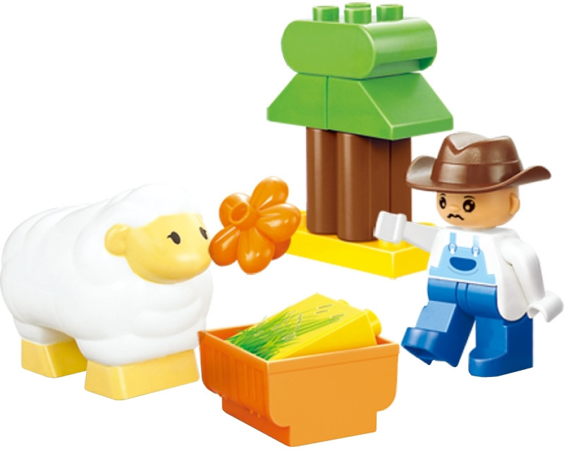Конструктор Sluban Farm Frenzy M38-B6015