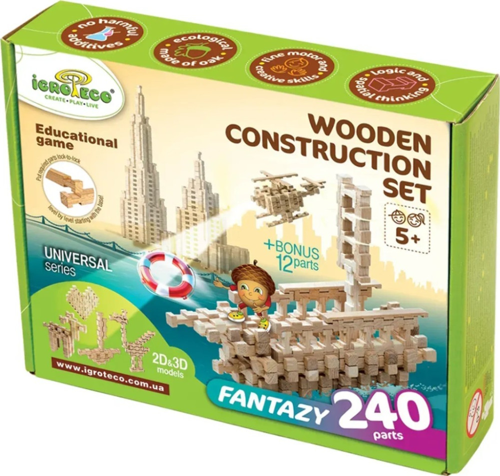 Конструктор Igroteco Fantazy 240 900033