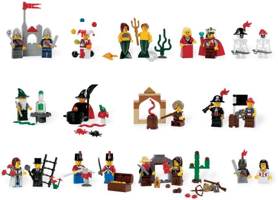 Конструктор Lego Fairytale and Historic Minifigure Set 9349