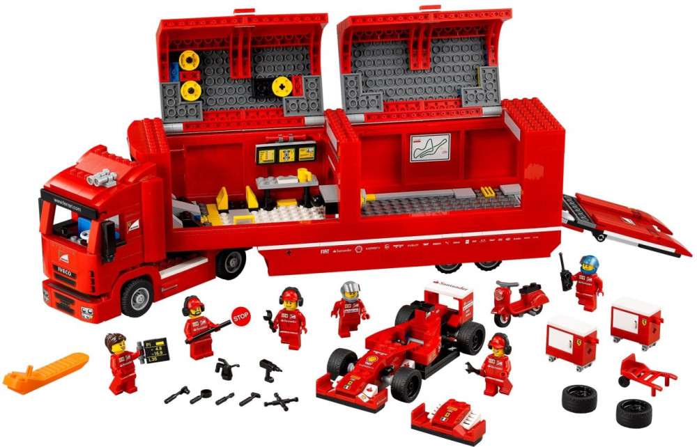 Конструктор Lego F14 T and Scuderia Ferrari Truck 75913