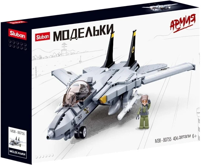 Конструктор Sluban F14 Fighter Plane M38-B0755