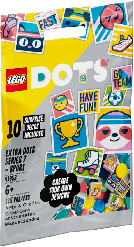 Конструктор Lego Extra DOTS Series 7 Sport 41958