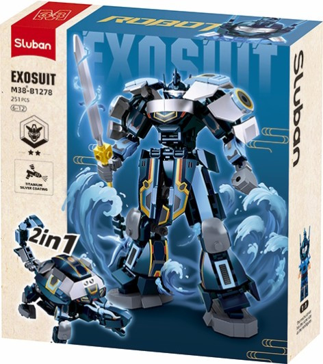 Конструктор Sluban Exosuit M38-B1278