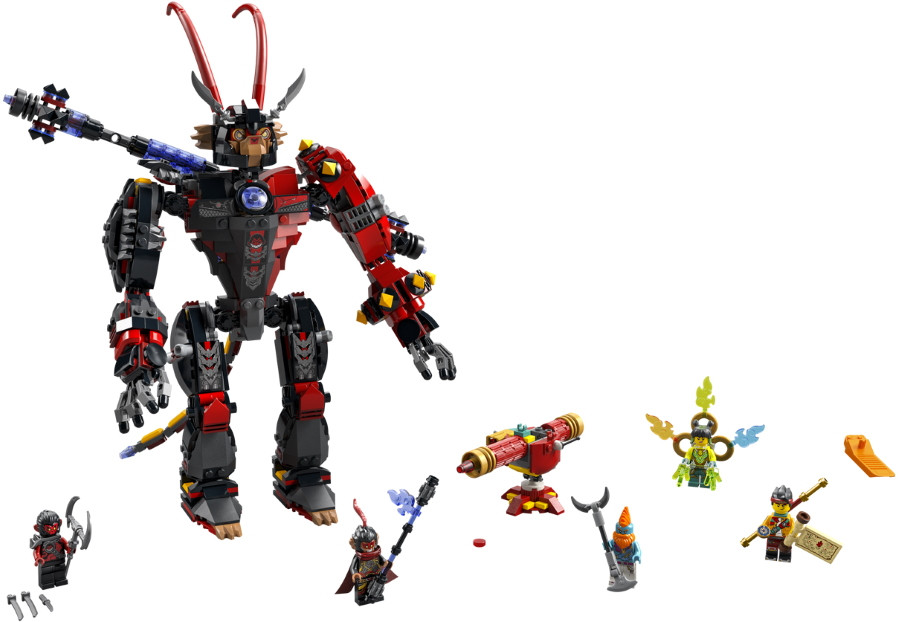 Конструктор Lego Evil Macaques Mech 80033