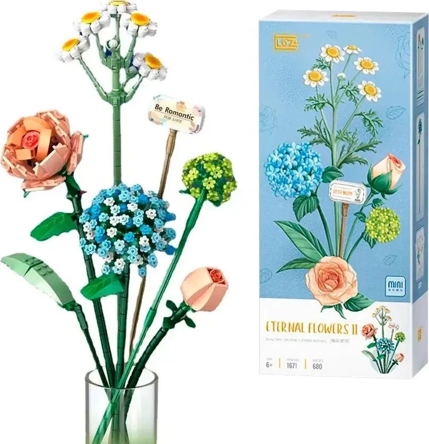 Конструктор LOZ Eternal Flowers 1671