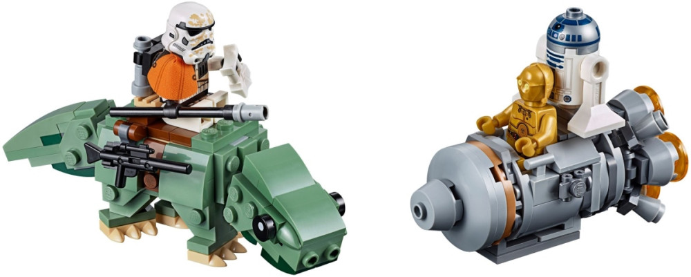 Конструктор Lego Escape Pod vs. Dewback Microfighters 75228
