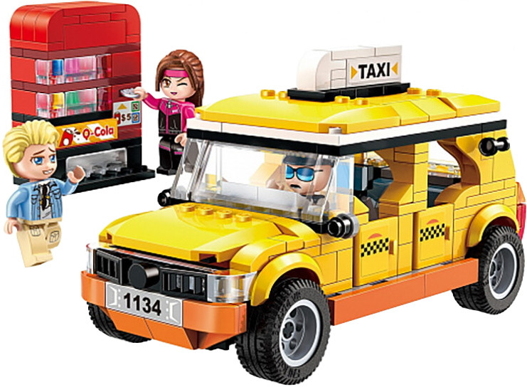 Конструктор Qman Enlighten Taxi 1134
