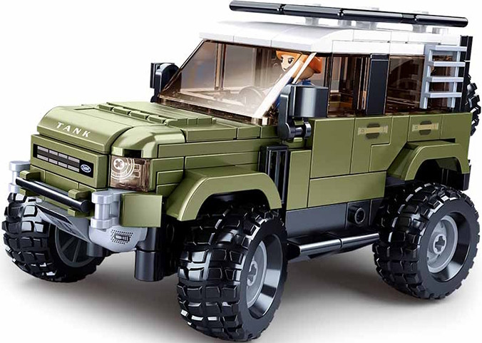 Конструктор Sluban English SUV Attacker M38-B1015