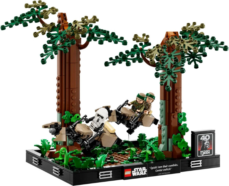 Конструктор Lego Endor Speeder Chase Diorama 75353