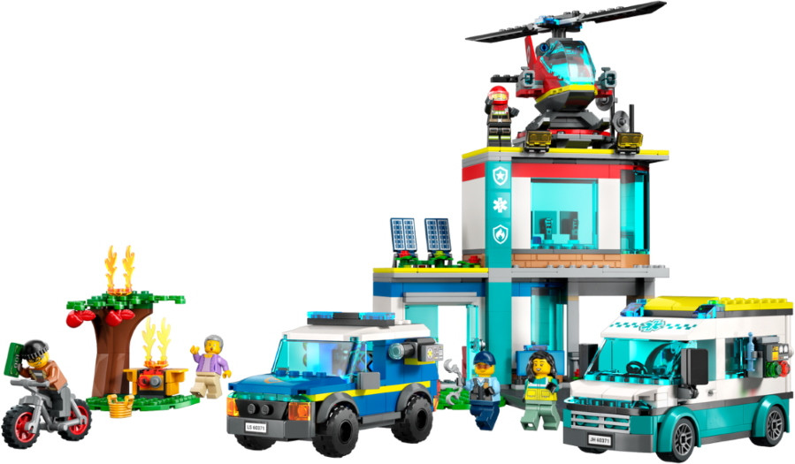 Конструктор Lego Emergency Vehicles HQ 60371