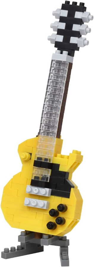 Конструктор Nanoblock Electric Guitar Yellow NBC_347