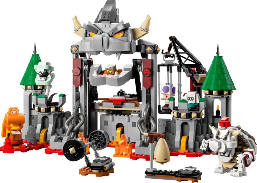 Конструктор Lego Dry Bowser Castle Battle Expansion Set 71423