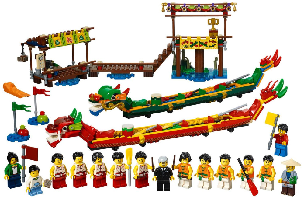 Конструктор Lego Dragon Boat Race 80103
