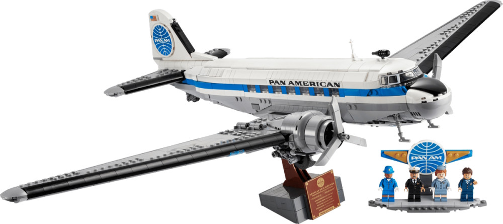 Конструктор Lego Douglas DC-3 PAN AM Airliner 11378