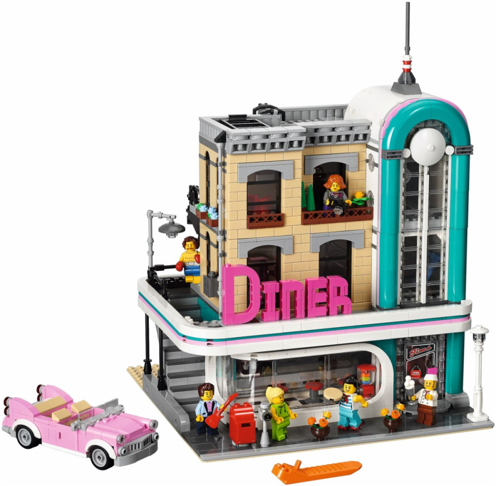 Конструктор Lego Downtown Diner 10260