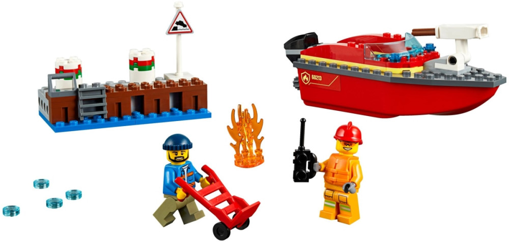 Конструктор Lego Dock Side Fire 60213