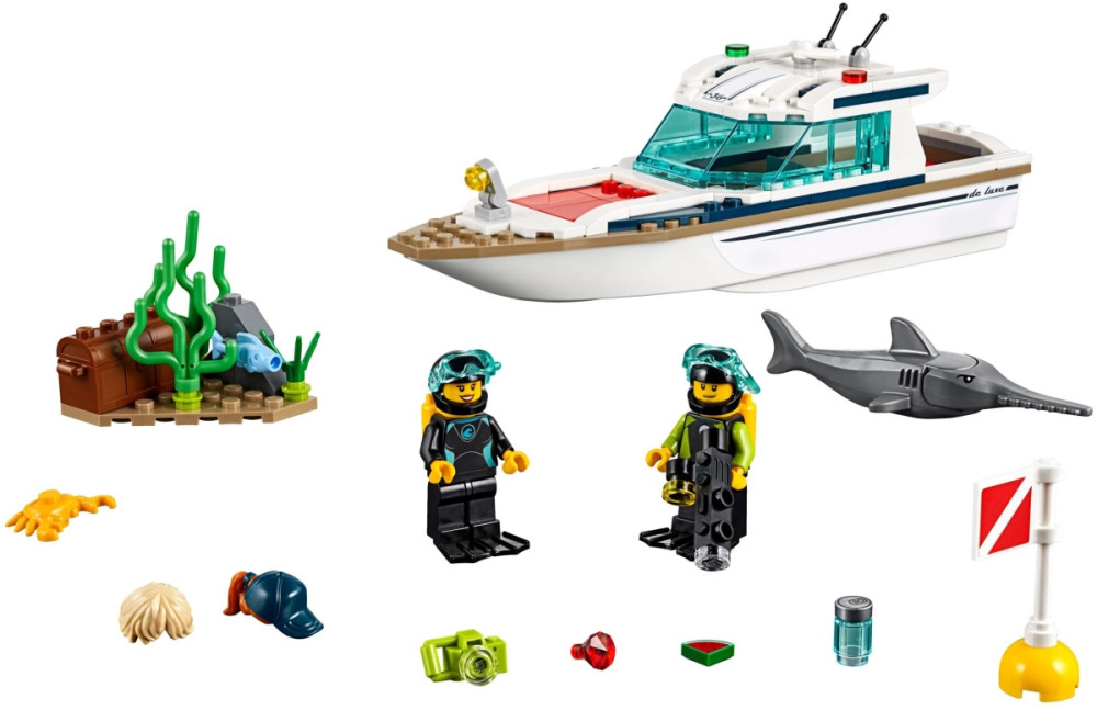Конструктор Lego Diving Yacht 60221