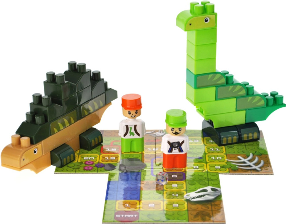 Конструктор Qbee Dinoland QB300-101
