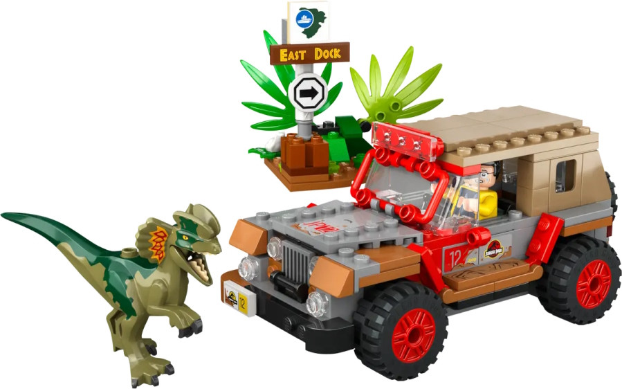 Конструктор Lego Dilophosaurus Ambush 76958