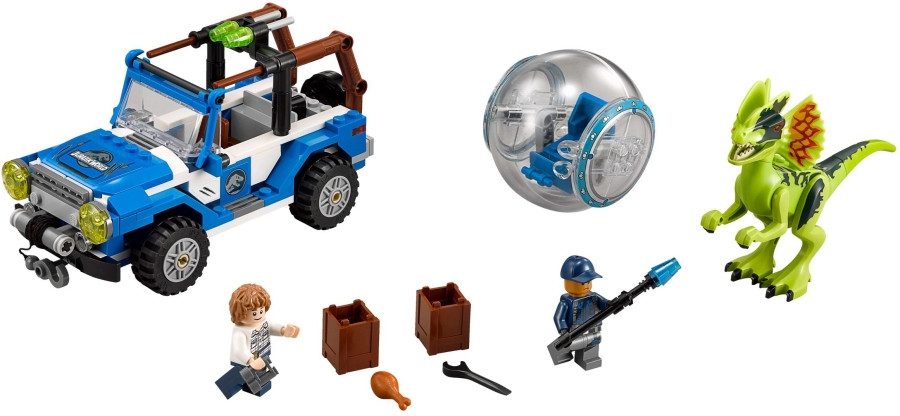 Конструктор Lego Dilophosaurus Ambush 75916
