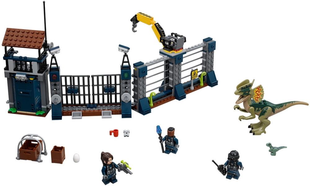 Конструктор Lego Dilophosaurus Outpost Attack 75931