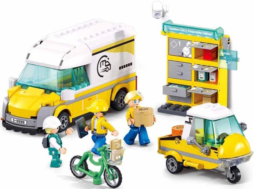 Конструктор Sluban Delivery Service M38-B1290