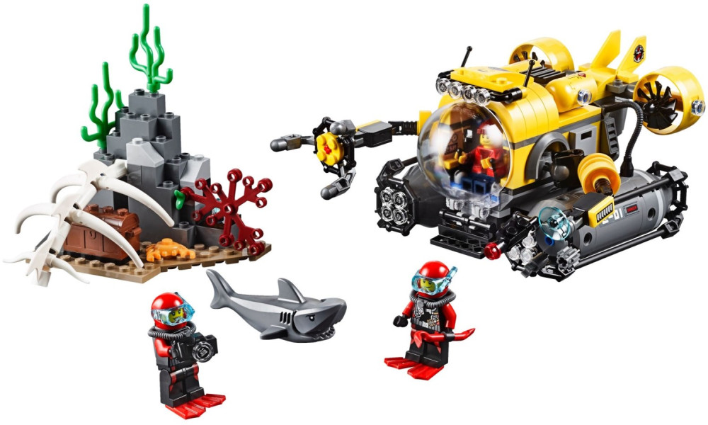 Конструктор Lego Deep Sea Submarine 60092