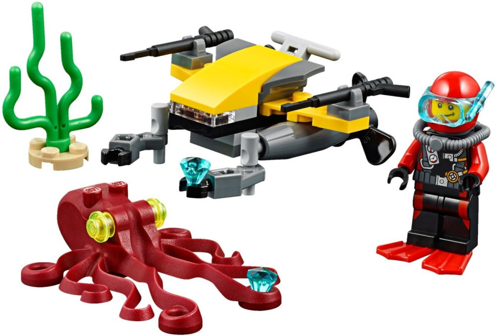 Конструктор Lego Deep Sea Scuba Scooter 60090