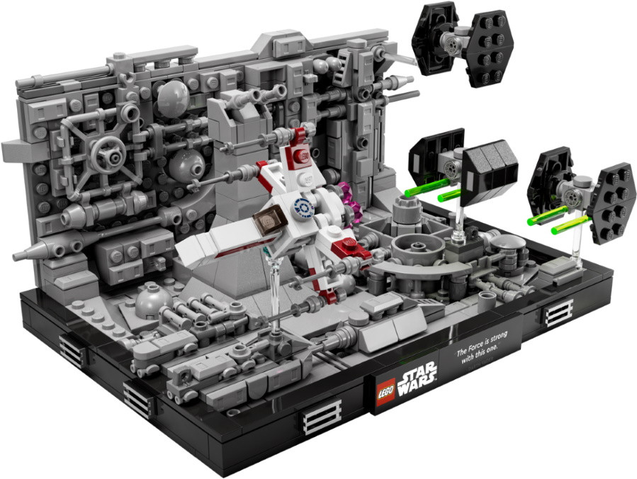 Конструктор Lego Death Star Trench Run Diorama 75329