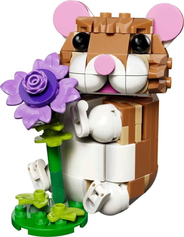 Конструктор Lego Cute Hamster with a Flower 31376