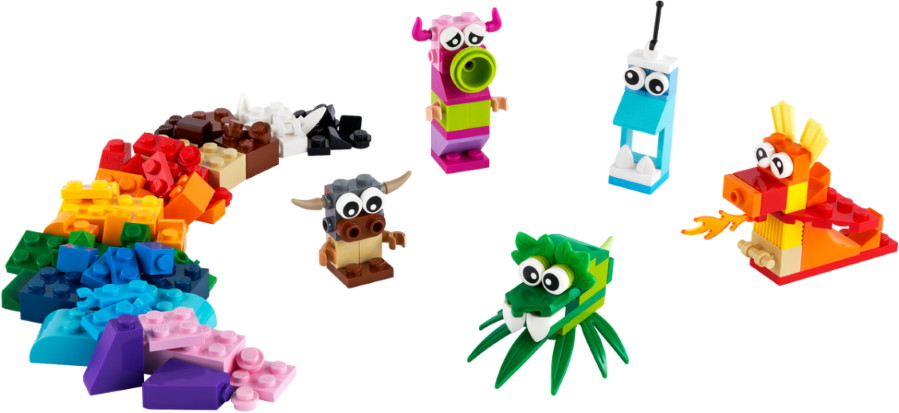 Конструктор Lego Creative Monsters 11017