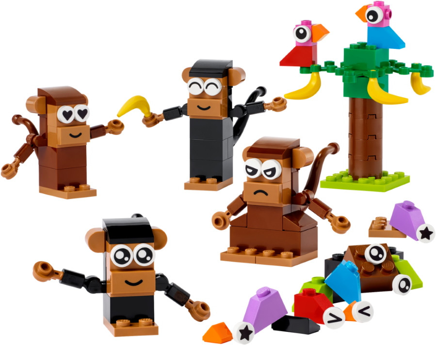 Конструктор Lego Creative Monkey Fun 11031