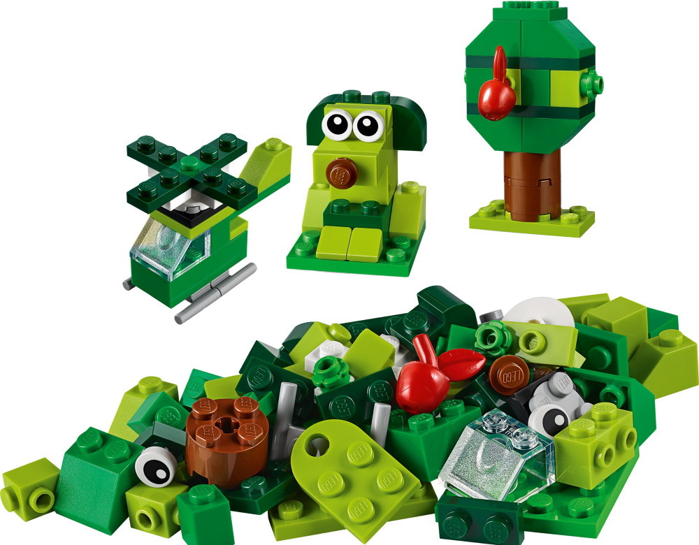 Конструктор Lego Creative Green Bricks 11007