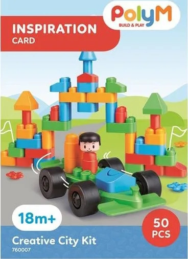 Конструктор PolyM Creative City Kit 760007