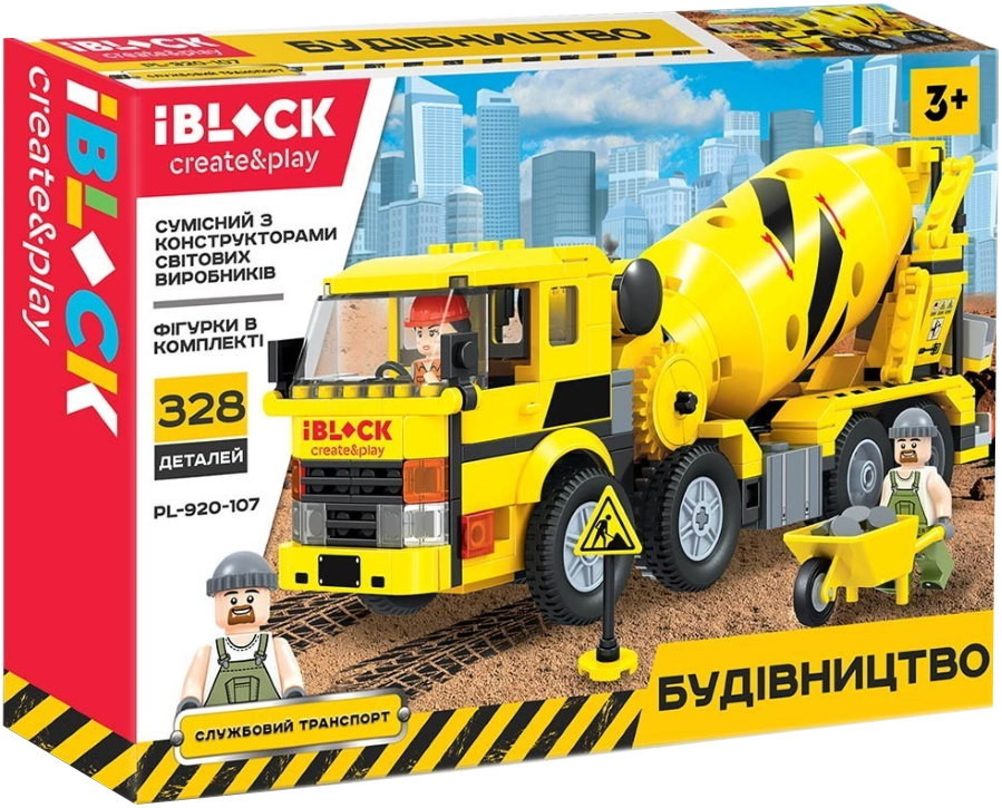 Конструктор iBlock Construction PL-920-107