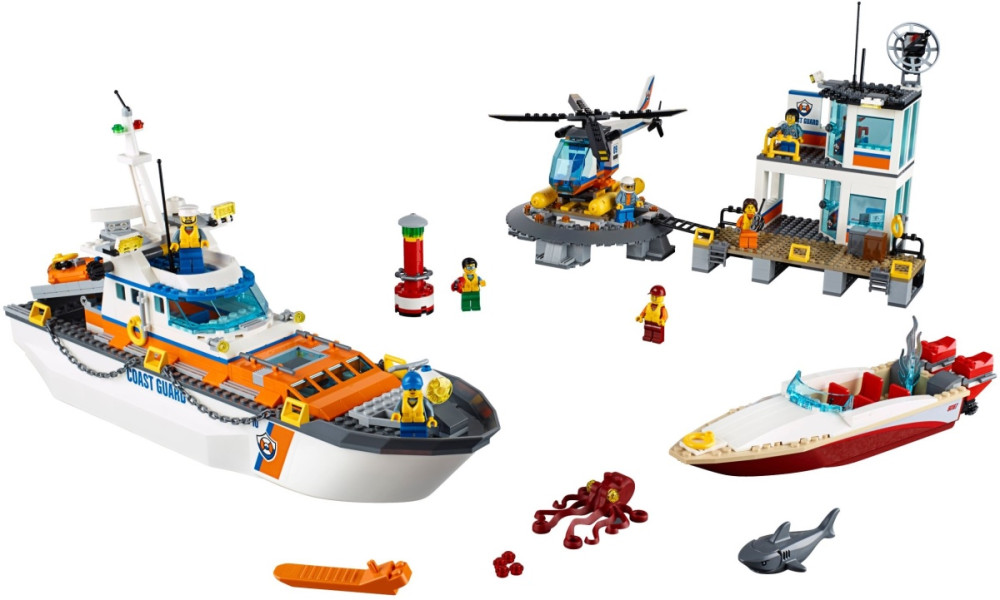 Конструктор Lego Coast Guard Headquarters 60167