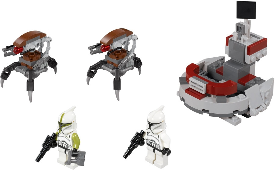 Конструктор Lego Clone Troopers vs. Droidekas 75000