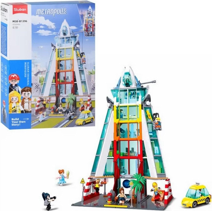 Конструктор Sluban City Tower M38-B1396