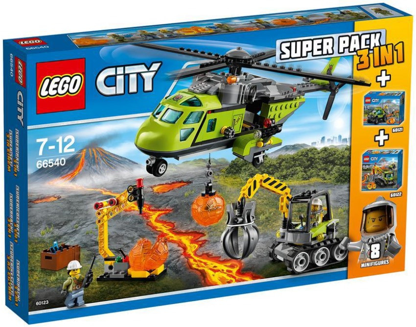 Конструктор Lego City Volcano Value Pack 66540