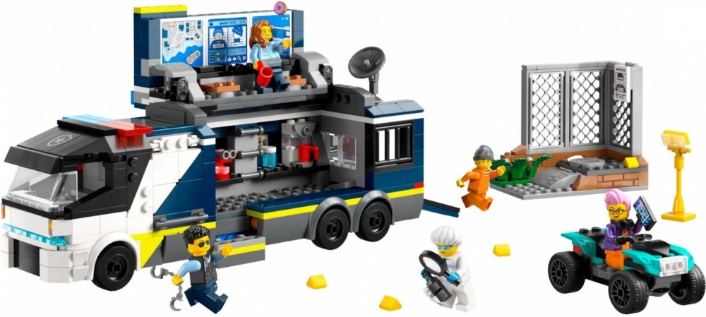 Конструктор Lego City Police Mobile Crime Lab Truck 60418