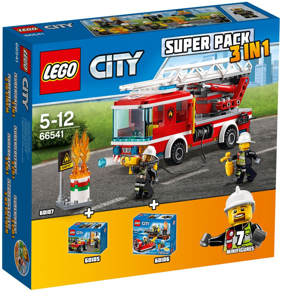 Конструктор Lego City Fire Value Pack 66541