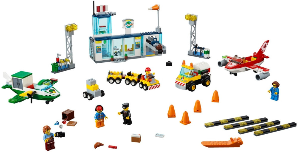 Конструктор Lego City Central Airport 10764